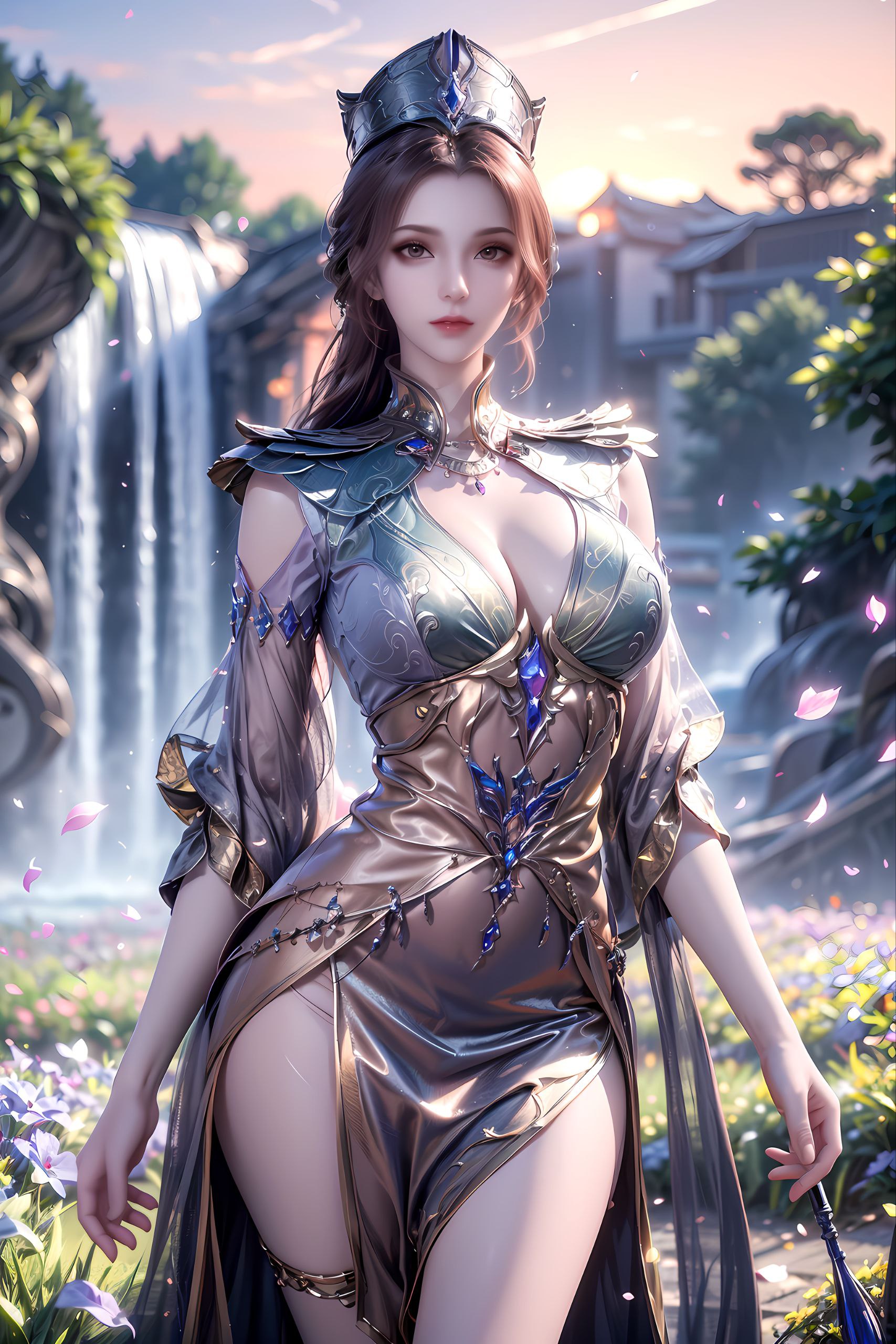 背后